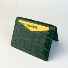 Real Crocodile Leather Credit