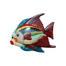 Pesce In Ceramica ALBISOLA FENICE fondo Marino VINTAGE 