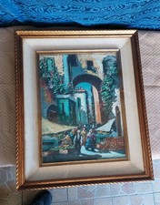 Dipinto Olio Su Tela Artista