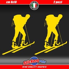 2 ADESIVI SCIALPINISTA