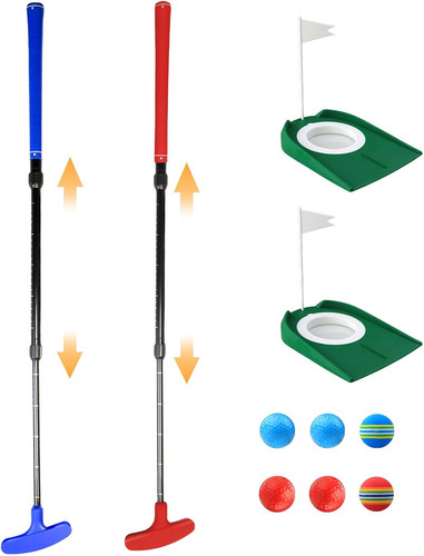 Set putter golf - putter,