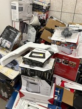 elettrodomestici materiale elettrico stock 100 pezzi da rivedere 