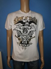 T SHIRT UOMO COLOR BIANCO MARCA FISHBONE TAGLIA XL 100% COTONE