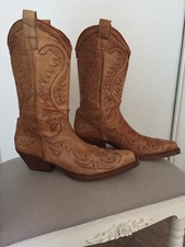 Stivali Texani “camperos” donna color  Cuoio Tg. 37