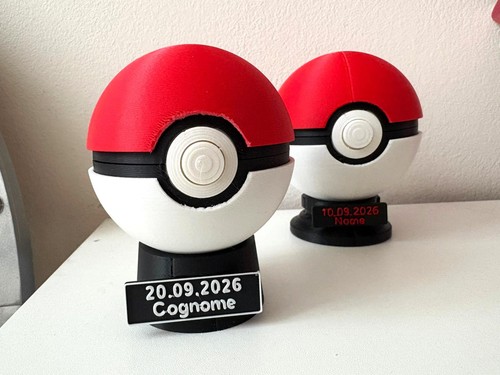 Pokeball personalizzata con - pokeball,