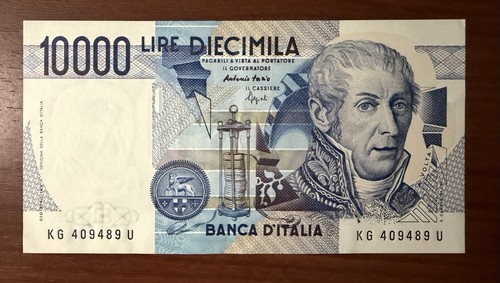 Italy 10000 lire 1984 - 1984, aunc