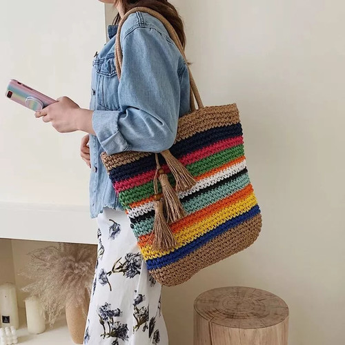 Borsa shopper paglia - shopper,