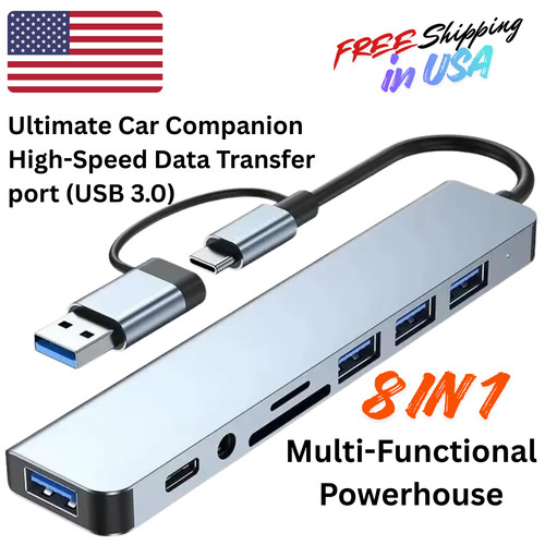 Adattatore hub usb c - 8,
