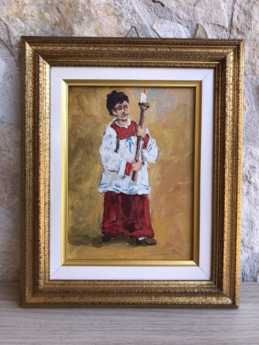 Quadro chierichetto aniello - -chierichetto-,