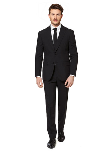 Abito slim fit uomo nero - ,