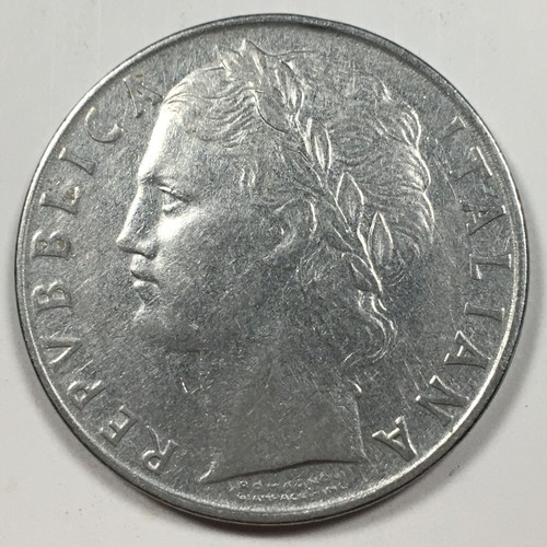 1956 italy 100 lire - fine, or