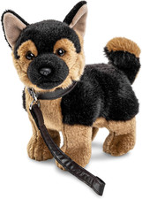 - Cucciolo Di Pastore Tedesco, in Piedi – Con Guinzaglio – 26 Cm (Altezza) – Can