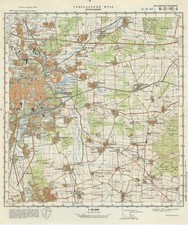 Mappa topografica militare