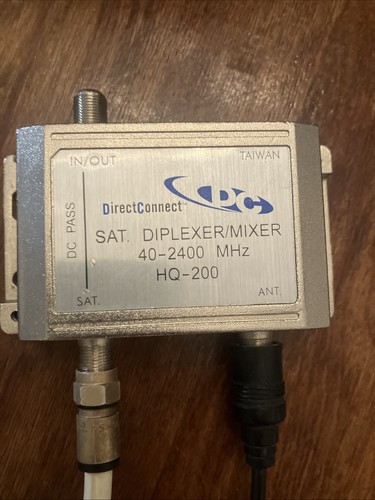 Mixer diplexer direct connect - mixer,