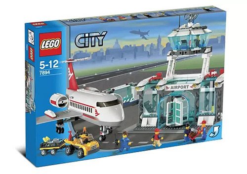 Rare lego 7894 aéroport ovp - rare,