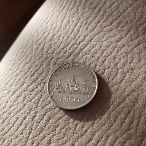 Moneta 500 lire caravelle - 500,