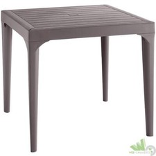 TAVOLO RESINA QUADRATO MALMO