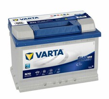 Batteria auto VARTA EFB N70 E45 70AH 650 L3 cod.  570500076 Start-Stop Battery