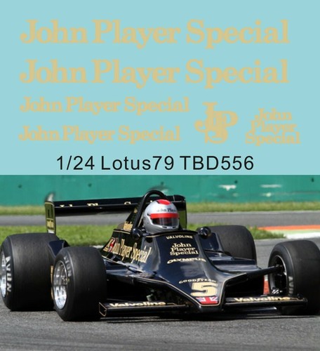 Decals per lotus 79 - 1/24,