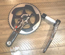 SRAM Guarnitura Carbonio Rosso
