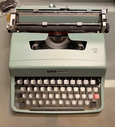 Macchina scrivere portatile - macchina,