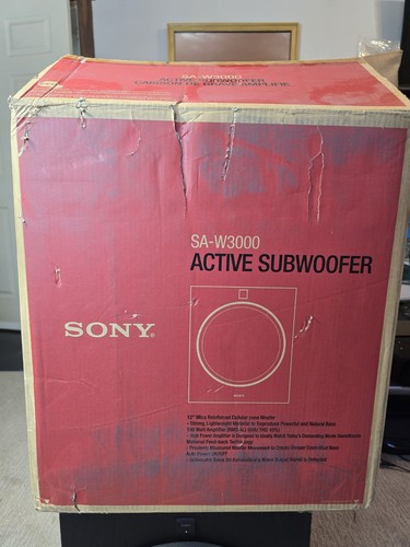 Sony w3000 active - sa-w3000, 12"