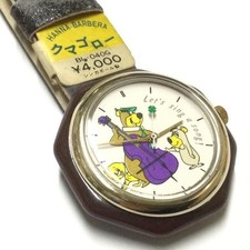 raro orologio da polso vintage mai usato funzionante anni 70 The Yogi Bear...