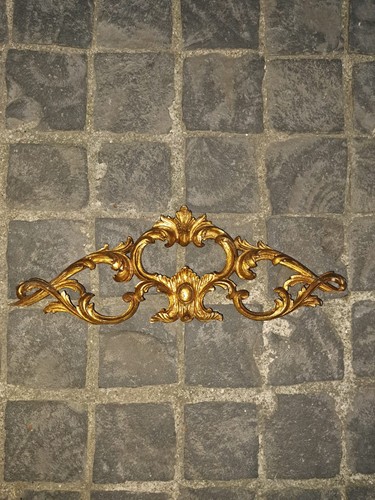 Cimasa antica legno fregio