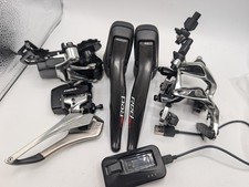 Gruppo Sram Red eTap 11 bici corsa cambio freni cerchio set 2x11 scomparti Long Cage 