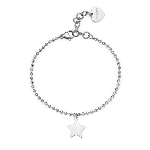 Bracciale donna acciaio con - acciaio,