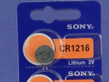 Sony CR1216 3V Watch Battery