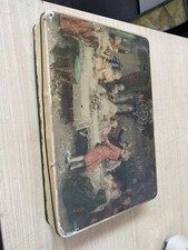 Scatola Latta Pubblicitaria Lazzaroni Dolcezze Brindisi Nuziale Epoca Colazione