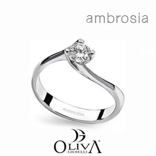 ANELLO SOLITARIO AMBROSIA BY