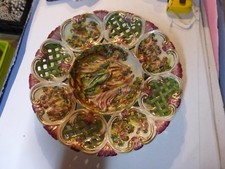 Grand plat en faïence