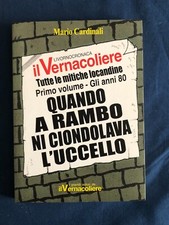 Cardinali Il Vernacoliere primo volume gli anni 80