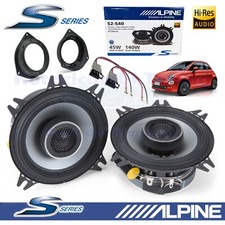 Casse Alpine S2-S40 Altoparlanti posteriori Coassiali 100mm 140W per FIAT 500