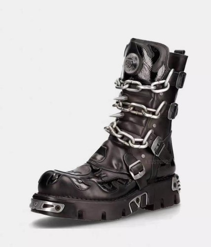 Stivali rock unisex pelle - rock,