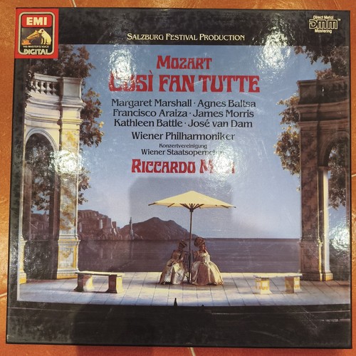 3xlp box set mozart riccardo - 3xlp, box-set