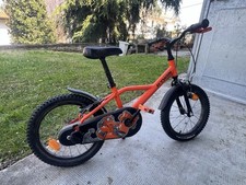 Bici Decathlon Bimbo Bitwin Robot 500 arancione - 14" ideale dai 3-5 anni