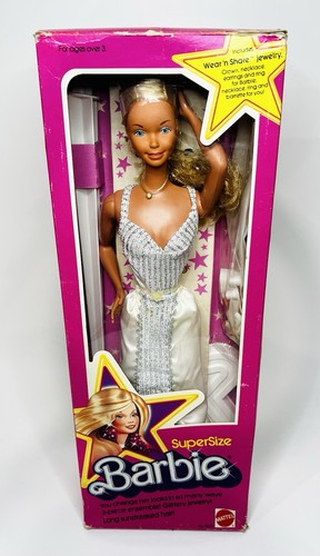 Barbie superstar supersize - barbie, 18"