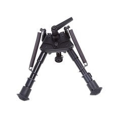 Bipiede fucile 6-9'' tattico girevole pieghevole dentellato gambe perno inclinazione Harris bipiede