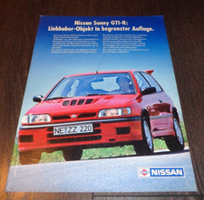 Pubblicità Nissan Sunny GTI-R