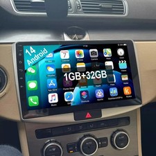 1+32G Android 14 autoradio GPS Nav Wifi per VW Passat B6 B7 CC Magotan 2010-2015