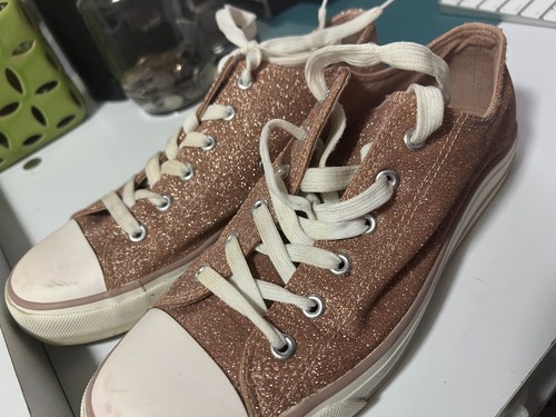 Sneakers rosa glitter donna