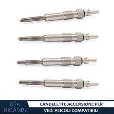4 Candelette Accensione per VW