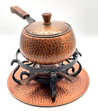 SET FONDUTA VINTAGE IN RAME