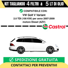 Tagliando per VW Golf V