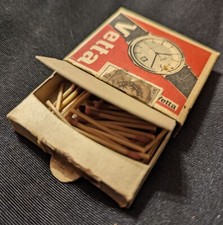 Scatola cerini orologi Vetta - Anni 50 Originale - Piena a metà di cerini