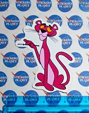 ADESIVO STICKER VINTAGE AUTOCOLLANT AUFKLEBER  PANTERA ROSA PINK PANTHER