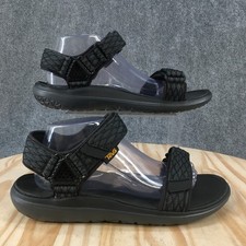 Sandali Teva Uomo 10 Terra-Float Universali Escursionismo Nero Comfort Ballerine SN 1009812